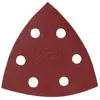 Image de Makita Feuilles abrasives triangulaires P40 - Lot de 10
