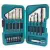 Image de Makita coffret embouts et forets - 17 pièces