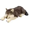 Image de Wild republic Peluche loup géant - Blanc