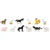 Image de Safari Tube de figurines animaux de ferme