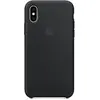 Image de Apple Coque en silicone pour iPhone XS - Noir