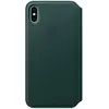 Image de Apple iPhone XS Max Leather Folio - Vert forêt