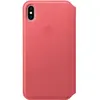 Image de Apple iPhone XS Max Leather Folio - Rose Pivoine
