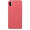 Image de Apple Coque en cuir iPhone XS Max - Rose