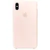 Image de Apple Coque en silicone pour iPhone XS Max - Rose des sables