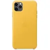 Image de Apple Coque en cuir pour iPhone 11 Pro Max - Meyer Lemon