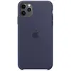 Image de Apple Coque en silicone iPhone 11 Pro Max - Bleu nuit