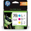 Image de Hp Cartouches d'encre 711 - Tricolore