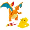 Image de Jazwares Figurine Pokémon Dracaufeu Deluxe avec Pikachu