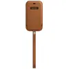 Image de Apple Housse en cuir compatible MagSafe iPhone 12 mini - Marron