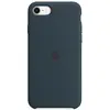 Image de Apple Coque en silicone Bleu Abysse Apple iPhone SE (2022)