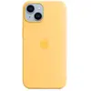 Image de Apple Coque Silicone MagSafe iPhone 14 - Soleil Pale