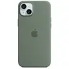 Image de Apple Silicone Case with MagSafe Cyprès Apple iPhone 15 Plus
