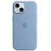 Image de Apple Silicone Case with MagSafe Bleu d'Hiver Apple iPhone 15 Plus