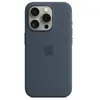 Image de Apple Silicone Case with MagSafe Bleu Orage Apple iPhone 15 Pro