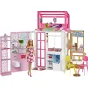 Image de Mattel Barbie maison de poupée 2 niveaux - Multicolore