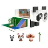 Image de Mattel Playset Minecraft Maison du Panda