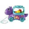 Image de Fisher price jouet à tirer dinosaure - Violet