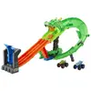 Image de Hot wheels Coffret piste Monster Trucks dragon vs dinos - Multicolore