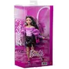 Image de Barbie Deluxe Style S8 JJN76 - Poupée mode Soirée - Top rose épaule dénudée velours et accessoires