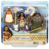 Image de Mattel Vaiana - Coffret 3 mini-poupées articulées 8 cm - Pua, crabe, accessoires