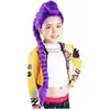 Image de Rubie's Rumi - Perruque enfant KPOP Demon Hunters - Violet