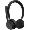 Image de Auriculaires Lenovo Wireless VoIP sans fil Bluetooth 5.3 avec Réduction de Bruit, microphone casque, noir en occasion ou reconditionné