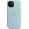 Image de Apple Silicone Case with MagSafe Bleu Clair Apple iPhone 15 Plus