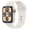 Image de Apple Watch SE GPS + Cellular 40mm OLED Aluminium Beige Bracelet Sport M/L Pulsomètre SOS en occasion ou reconditionné