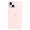 Image de Apple Silicone Case with MagSafe Rose Pâle Apple iPhone 15