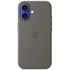 Image de Apple Silicone Case with MagSafe Gris Minéral Apple iPhone 16