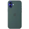 Image de Apple Silicone Case with MagSafe Vert Lacustre Apple iPhone 16 Plus
