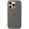 Image de Apple Silicone Case with MagSafe Gris Minéral Apple iPhone 16 Pro