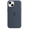Image de Apple iPhone 14 Coque Silicone MagSafe - Bleu