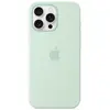 Image de Apple Silicone Case with MagSafe Aigue-marine Apple iPhone 16 Pro Max