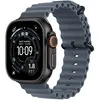 Image de Bracelet Ocean pour Apple Watch 44/45/46/49 mm - Anchor Blue / Black Titanium