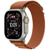 Image de Bracelet Alpine Loop Apple Watch 44/45/46/49 mm - Taille M - Terracotta / Black Titanium