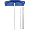 Image de VEVOR CY-SF22 - Argent Bleu - 60 cm - Manche réglable 1,18 5,5 m