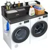 Image de VEVOR C240332S-01 - Noir - Comptoir lave-linge et sèche-linge 2 tiroirs