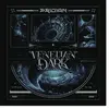 Image de Venetian Dark Vinyle Bleu et Noir Marbré Transparent