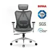 Image de SIHOO M57 Gris clair   Chaise ergo, accoudoirs 3D, soutien lombaire réglable