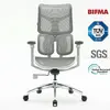 Image de SIHOO Doro S100 Blanc - Double soutien lombaire & dossier 5 positions