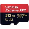 Image de SanDisk Extreme PRO microSDXC UHS-I U3 512 Go + Adaptateur SD