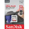 Image de Carte mémoire SD SanDisk Ultra Plus 128GB SDXC 150MB s Rouge et Gris