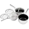 Image de Ninja batterie de cuisine 3 pièces - Argent