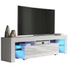 Image de DUSINE Meuble TV SPIDER - Blanc MAT