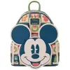 Image de Disney - Mini sac à dos Mickey et Minnie Holiday By Loungefly