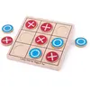 Image de Jeu de morpion et croix Tic Tac Toe en bois