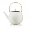 Image de Bodum Théière à piston en porcelaine - Blanc