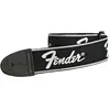 Image de Fender Sangle guitare/basse Running Logo - Noir
